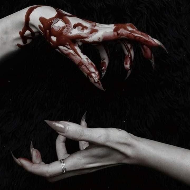 Vampire hand